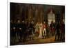 Napoleon Receiving the Senators and Declaring Himself Emperor, 18th May 1804-Rouget-Framed Giclee Print