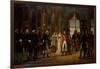 Napoleon Receiving the Senators and Declaring Himself Emperor, 18th May 1804-Rouget-Framed Giclee Print