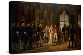 Napoleon Receiving the Senators and Declaring Himself Emperor, 18th May 1804-Rouget-Stretched Canvas