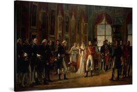 Napoleon Receiving the Senators and Declaring Himself Emperor, 18th May 1804-Rouget-Stretched Canvas