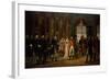 Napoleon Receiving the Senators and Declaring Himself Emperor, 18th May 1804-Rouget-Framed Giclee Print