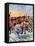 Napoleon Retreating from Moscow, 1812-null-Framed Stretched Canvas