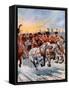 Napoleon Retreating from Moscow, 1812-null-Framed Stretched Canvas