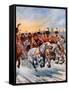 Napoleon Retreating from Moscow, 1812-null-Framed Stretched Canvas
