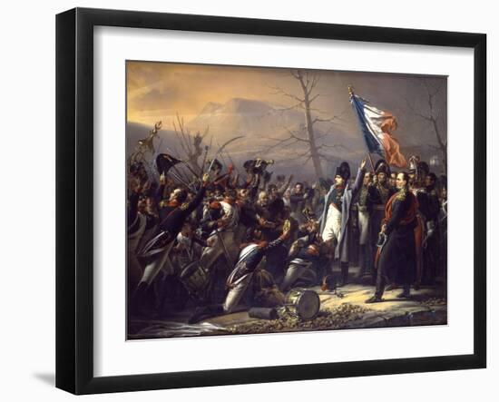 Napoleon Returning from Elba-Vasily Ivanovich Sternberg-Framed Giclee Print