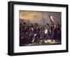 Napoleon Returning from Elba-Charles Auguste Steuben-Framed Giclee Print