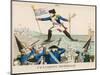 Napoleon Returns from Elba Alarming the Authorities at Paris-Felix Fleury-Mounted Art Print