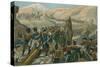 Napoleon's Army Crossing the Great St Bernard Pass into Italy, May 1800-null-Stretched Canvas