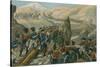 Napoleon's Army Crossing the Great St Bernard Pass into Italy, May 1800-null-Stretched Canvas