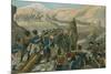 Napoleon's Army Crossing the Great St Bernard Pass into Italy, May 1800-null-Mounted Giclee Print