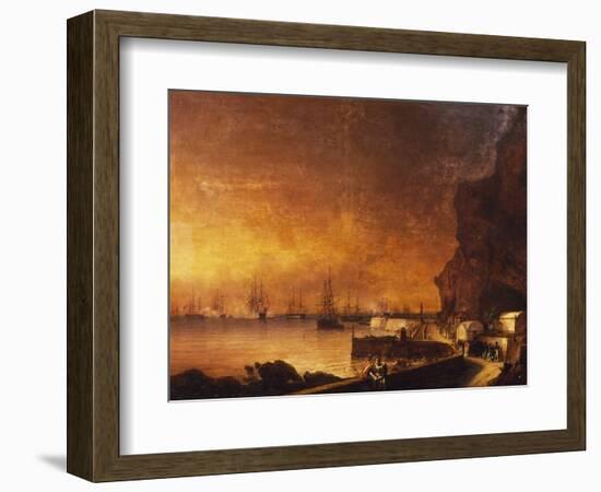 Napoleon's Ashes Arriving in France, October 1840-Edith Ridley Corbet-Framed Giclee Print