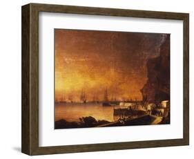 Napoleon's Ashes Arriving in France, October 1840-Edith Ridley Corbet-Framed Giclee Print