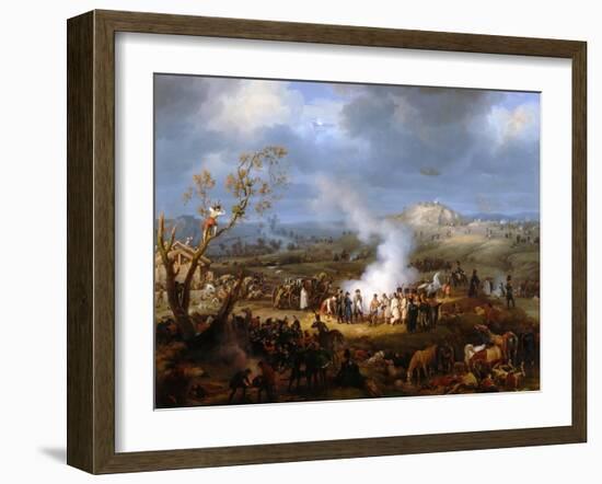 Napoleon's Bivouac on the Eve of Austerlitz, 1 December 1805-Louis-François, Baron Lejeune-Framed Giclee Print