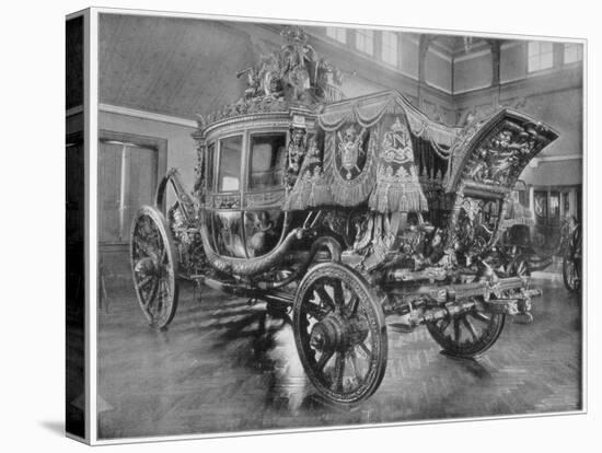 Napoleon's Carriage, Versailles, (Late 19th Centur)-John L Stoddard-Stretched Canvas