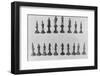 Napoleon's Chess Statuettes-null-Framed Photographic Print