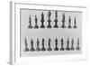 Napoleon's Chess Statuettes-null-Framed Photographic Print