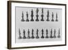 Napoleon's Chess Statuettes-null-Framed Photographic Print