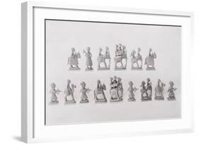 Napoleon's Chess Statuettes-null-Framed Photographic Print