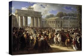 Napoleon's Entry Into Berlin-Charles Meynier-Stretched Canvas