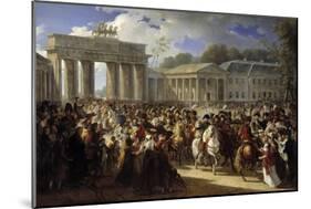 Napoleon's Entry Into Berlin-Charles Meynier-Mounted Giclee Print