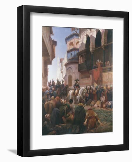 Napoleon's Entry Into Cairo-Gustave Bourgain-Framed Giclee Print