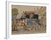 Napoleon's Exile to the Island of Elba-null-Framed Giclee Print