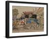 Napoleon's Exile to the Island of Elba-null-Framed Giclee Print