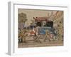 Napoleon's Exile to the Island of Elba-null-Framed Giclee Print