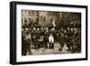 Napoleon's Farewell to His Generals at Fontainbleau, 1814-Horace Vernet-Framed Giclee Print