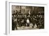 Napoleon's Farewell to His Generals at Fontainbleau, 1814-Horace Vernet-Framed Giclee Print