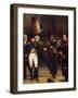 Napoleon's Farewell to Imperial Guard, April 20, 1814-Horace Vernet-Framed Giclee Print