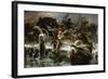 Napoleon's Flight from Russia 1812-Joseph E. van den Bussche-Framed Giclee Print