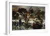 Napoleon's Flight from Russia 1812-Joseph E. van den Bussche-Framed Premium Giclee Print