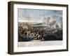 Napoleon's Flight from the Battle of Waterloo, 18th June 1815-German School-Framed Giclee Print