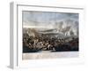 Napoleon's Flight from the Battle of Waterloo, 18th June 1815-German School-Framed Giclee Print