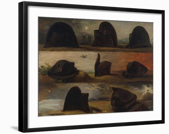 Napoleon's Hats-Charles Von Steuben-Framed Giclee Print