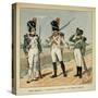 Napoleon's Imperial Guard: 1st Regiment Grenadier and Pupils of the 2nd Regiment-Louis Bombled-Stretched Canvas