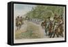 Napoleon's Mode of Travelling-Felicien Baron De Myrbach-rheinfeld-Framed Stretched Canvas