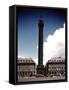 Napoleon's Monument in Place Vendome-William Vandivert-Framed Stretched Canvas