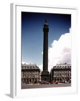 Napoleon's Monument in Place Vendome-William Vandivert-Framed Photographic Print