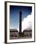 Napoleon's Monument in Place Vendome-William Vandivert-Framed Photographic Print