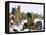 Napoleon's Retreat from Moscow-Richard Hook-Framed Stretched Canvas