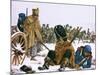 Napoleon's Retreat from Moscow-Richard Hook-Mounted Giclee Print