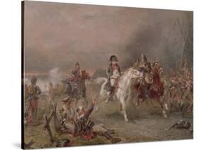 Napoleon's Retreat-Robert Alexander Hillingford-Stretched Canvas