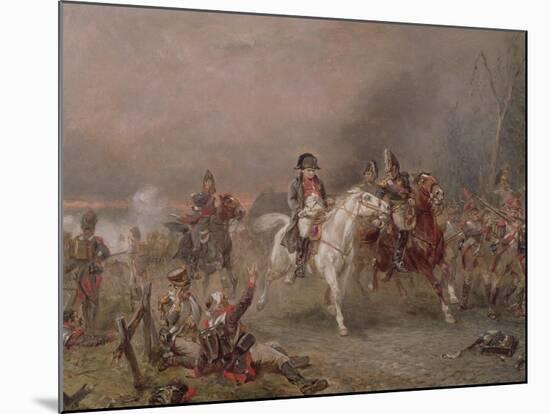 Napoleon's Retreat-Robert Alexander Hillingford-Mounted Giclee Print