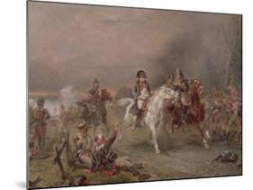 Napoleon's Retreat-Robert Alexander Hillingford-Mounted Giclee Print