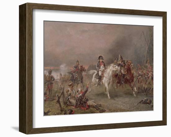 Napoleon's Retreat-Robert Alexander Hillingford-Framed Giclee Print