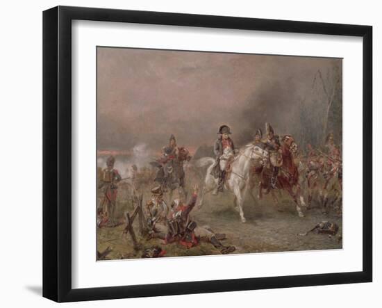 Napoleon's Retreat-Robert Alexander Hillingford-Framed Giclee Print