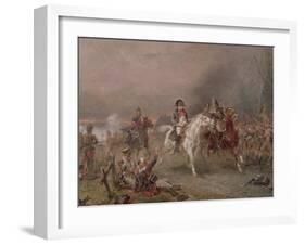 Napoleon's Retreat-Robert Alexander Hillingford-Framed Giclee Print