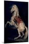 Napoleon's Stallion, Tamerlan - 18th century - 45,2x37 cm - oil on canvas-THEODORE GERICAULT-Mounted Poster